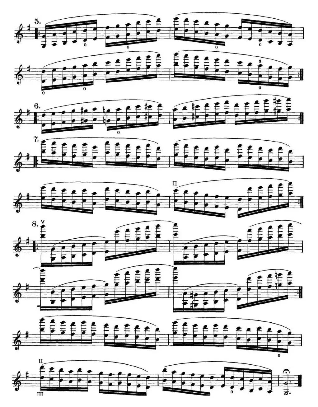 史拉迪克小提琴技术练习 第2册（Ⅴ）