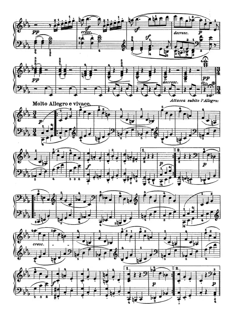 SONATE（第十三钢琴奏鸣曲-Op.27 No.1）