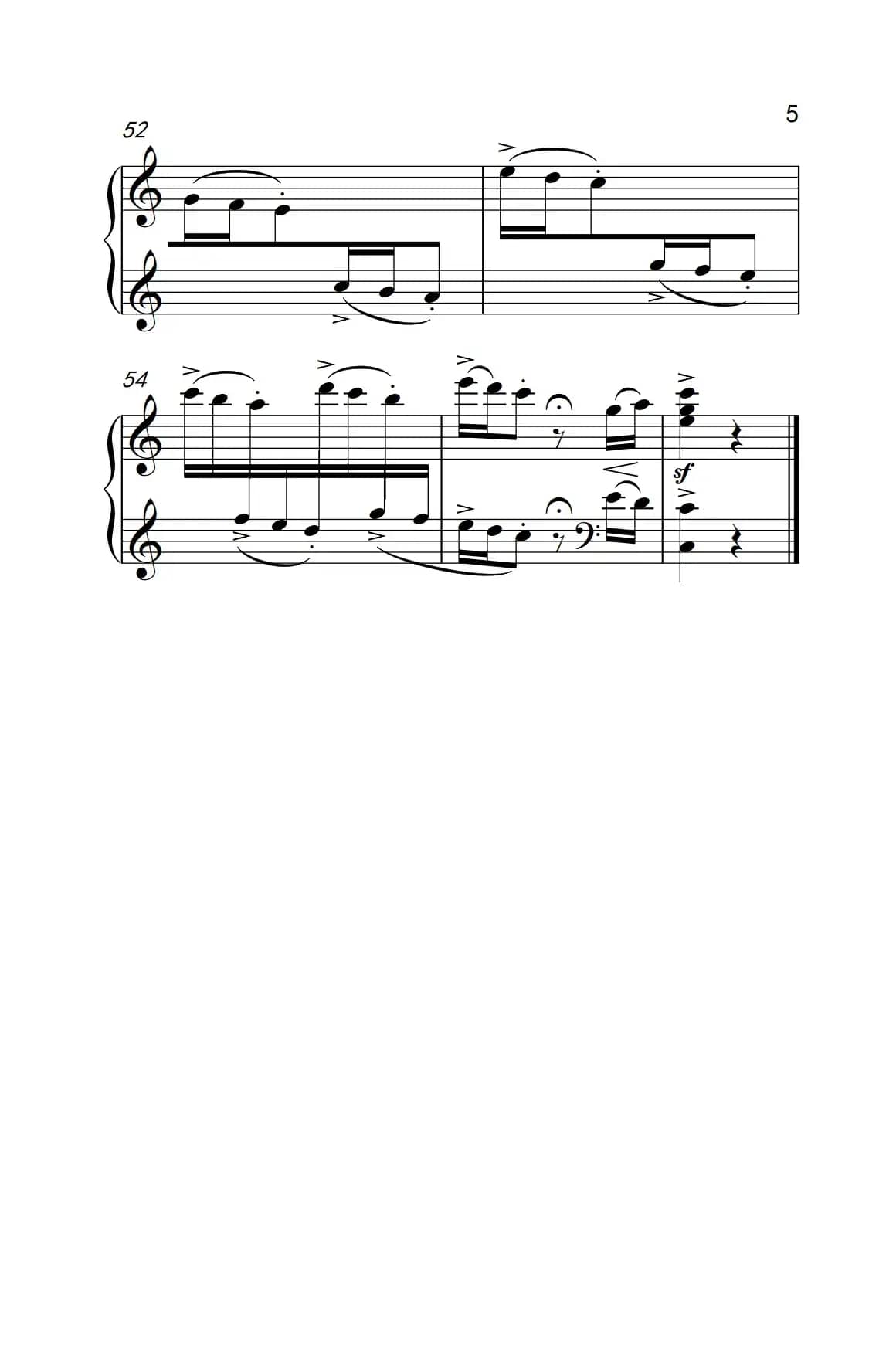 第六级 2.唱灯（中央音乐学院 钢琴（业余）考级教程 4-6级）