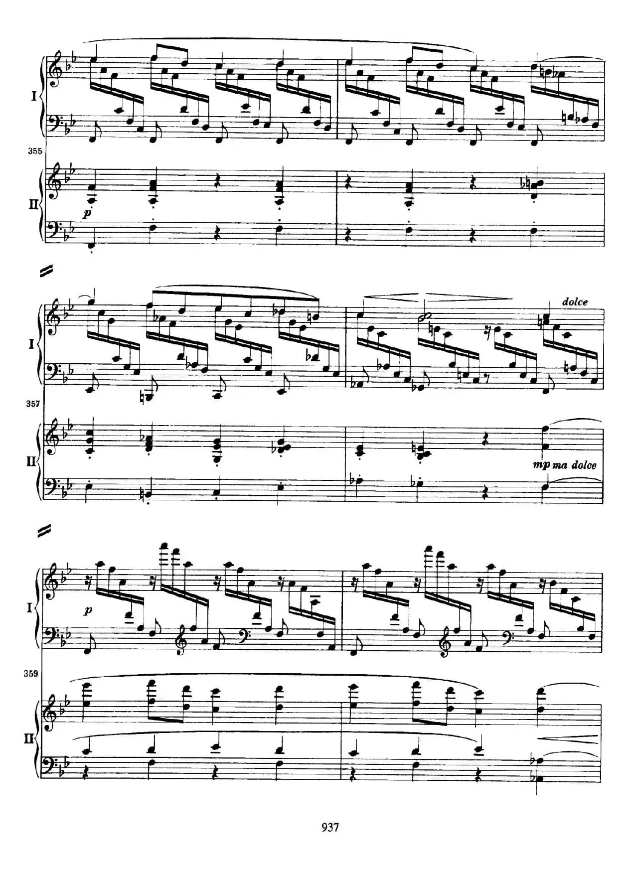 降B大调第二钢琴协奏曲 （P31——40）