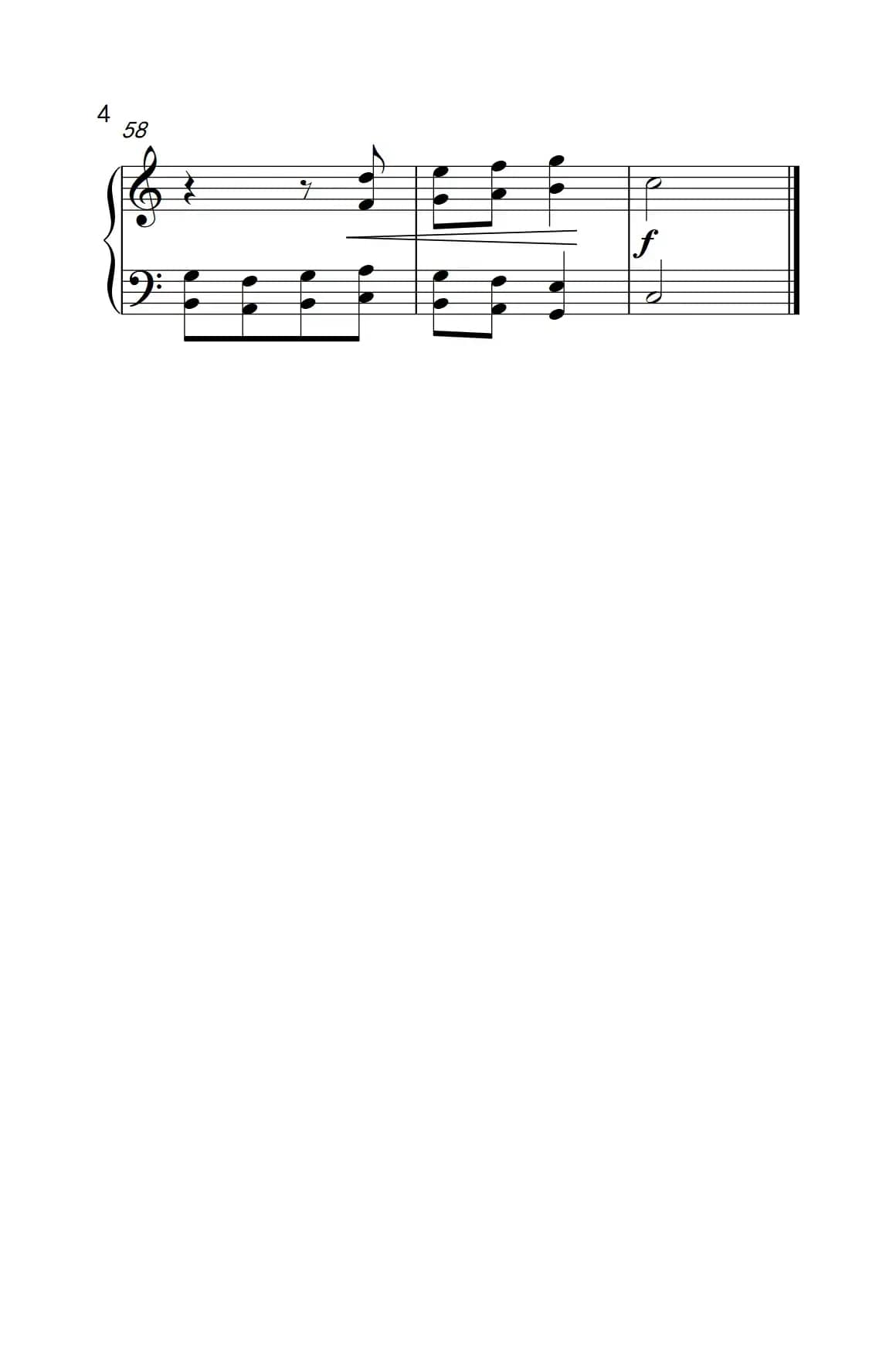 民间曲调变奏（巴托克 小宇宙 钢琴教程 4）