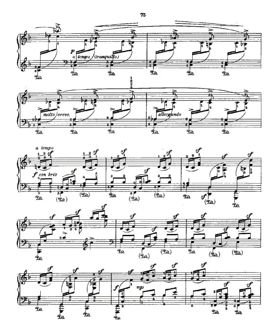 肖邦《练习曲》Fr.Chopin Op.25 No3-2