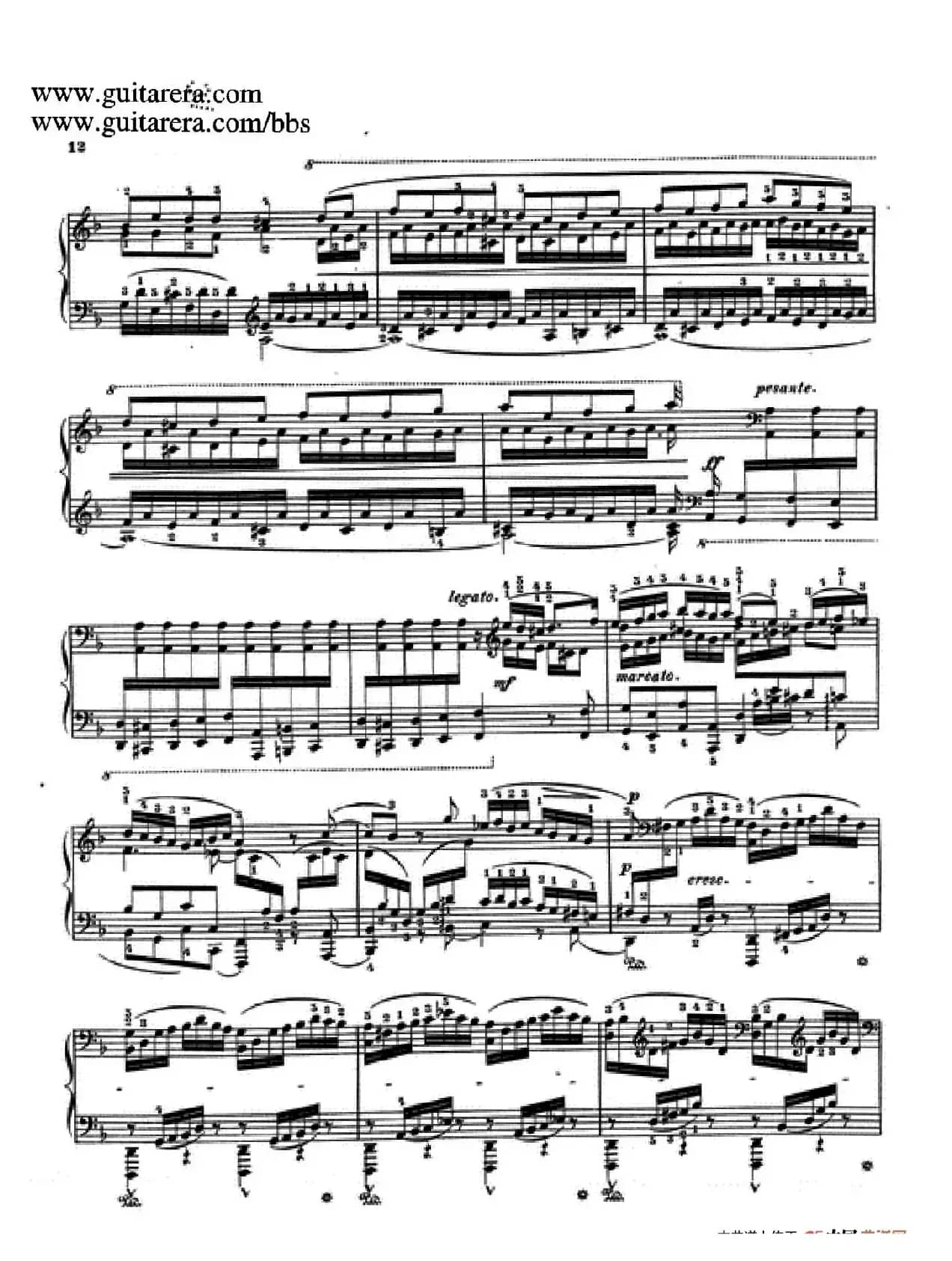 d小调托卡塔与赋格（BWV 565·陶西格改编钢琴独奏版）