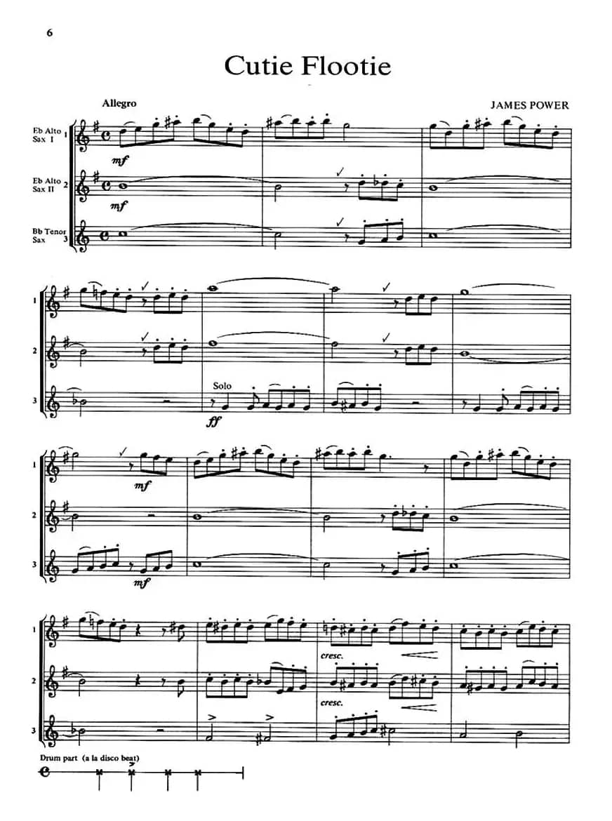 Cutie Flootie（三重奏）