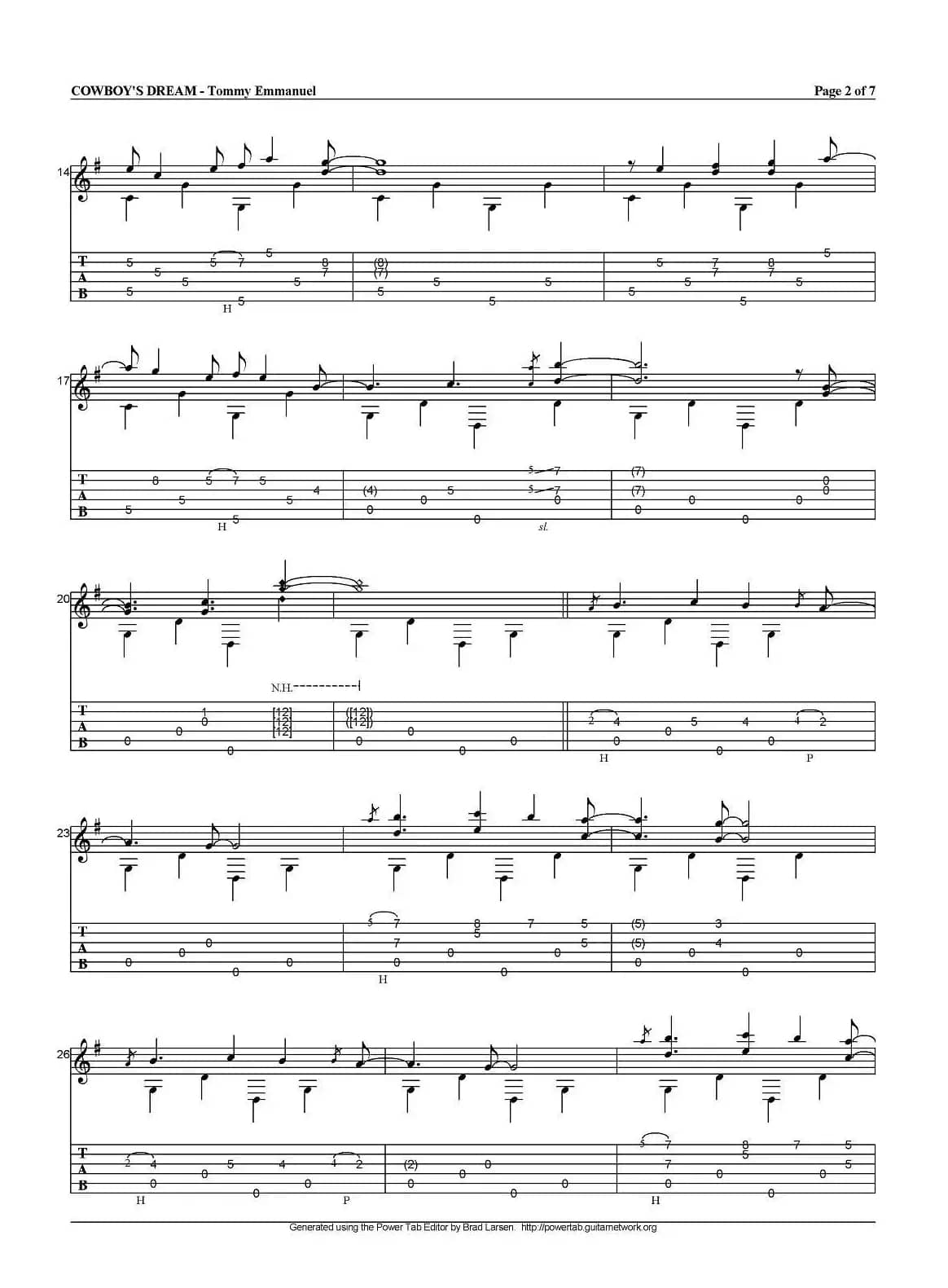 tommy emmanuel：cowboys dream