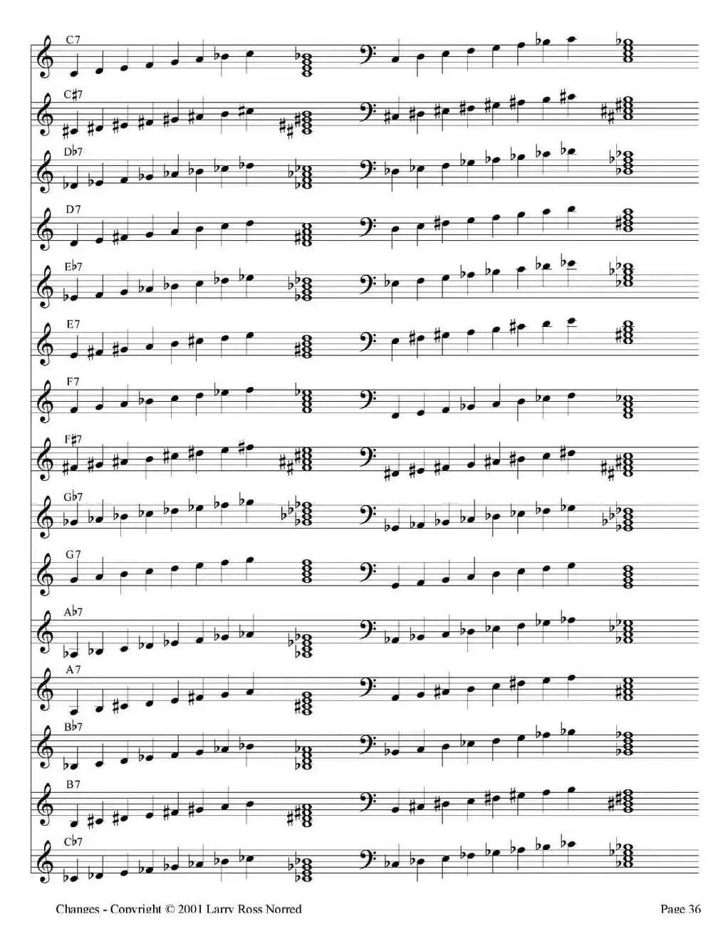 Changes（爵士乐和弦教材）（P21-40）