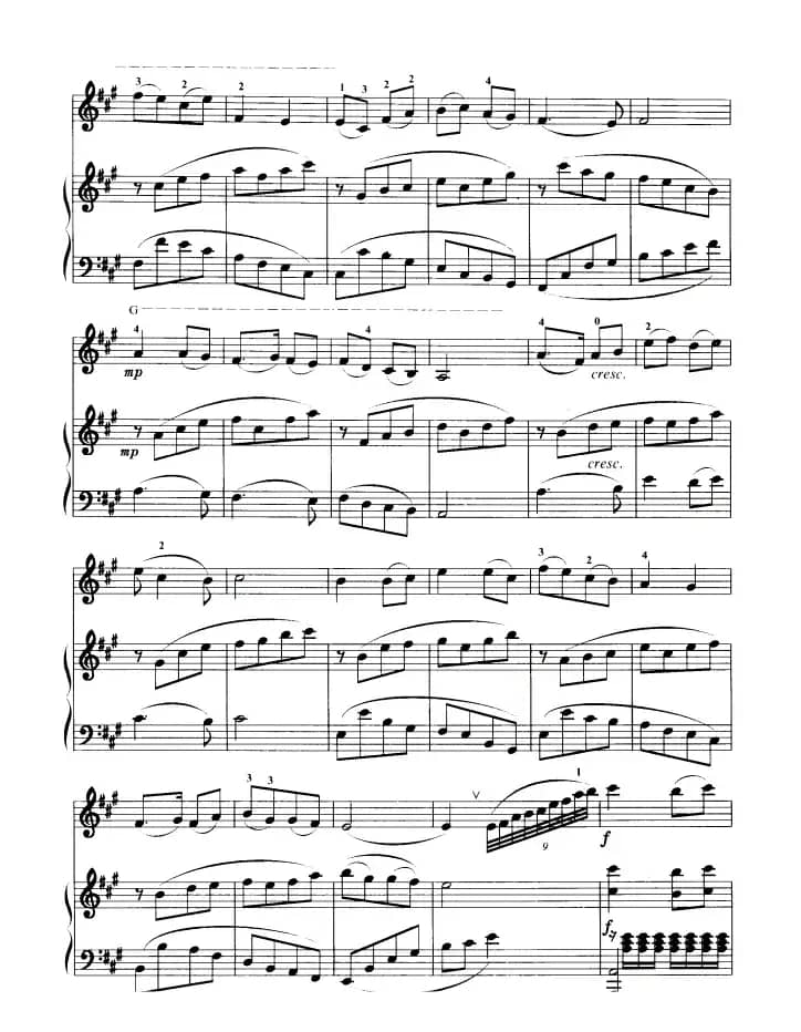 回归抒怀（小提琴+钢琴）