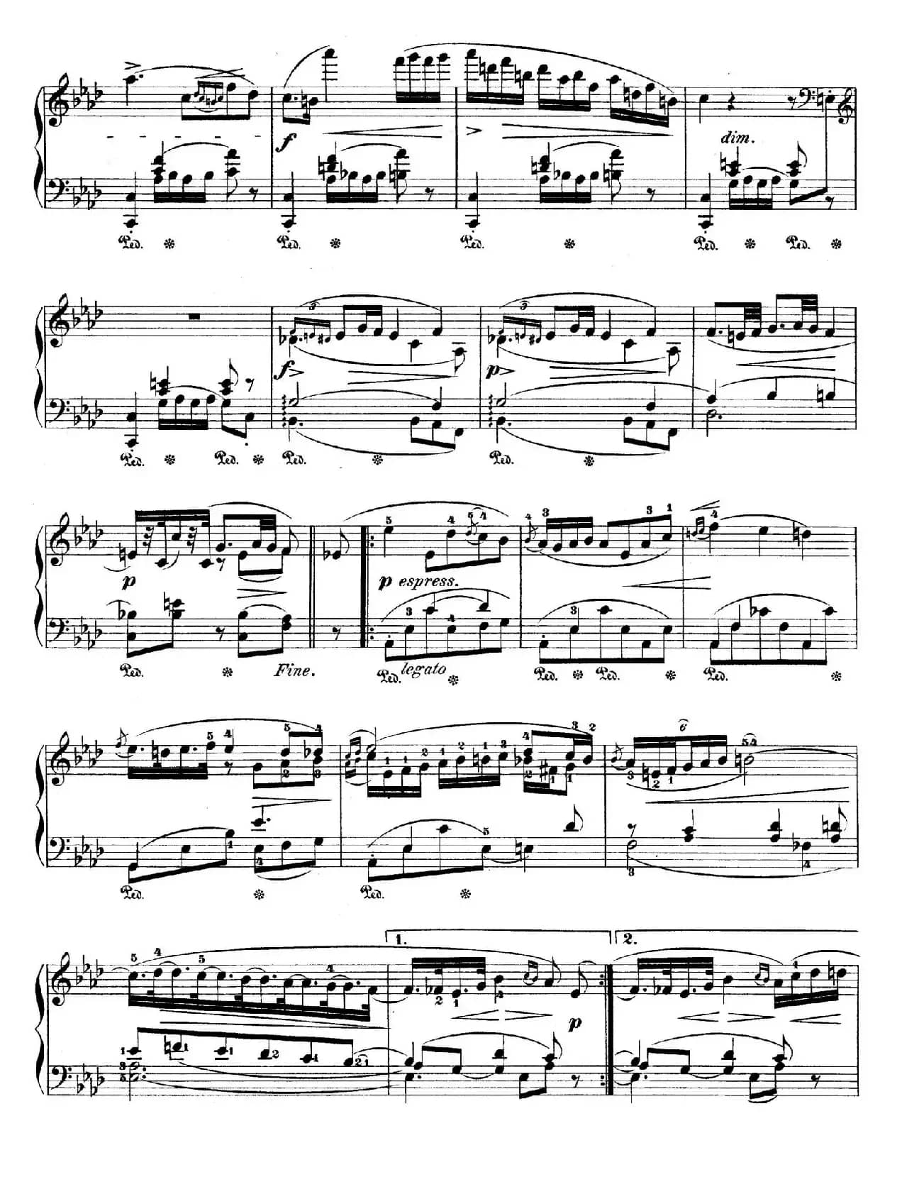 Trois Polonaises Op.71（3首波兰舞曲 No.3）