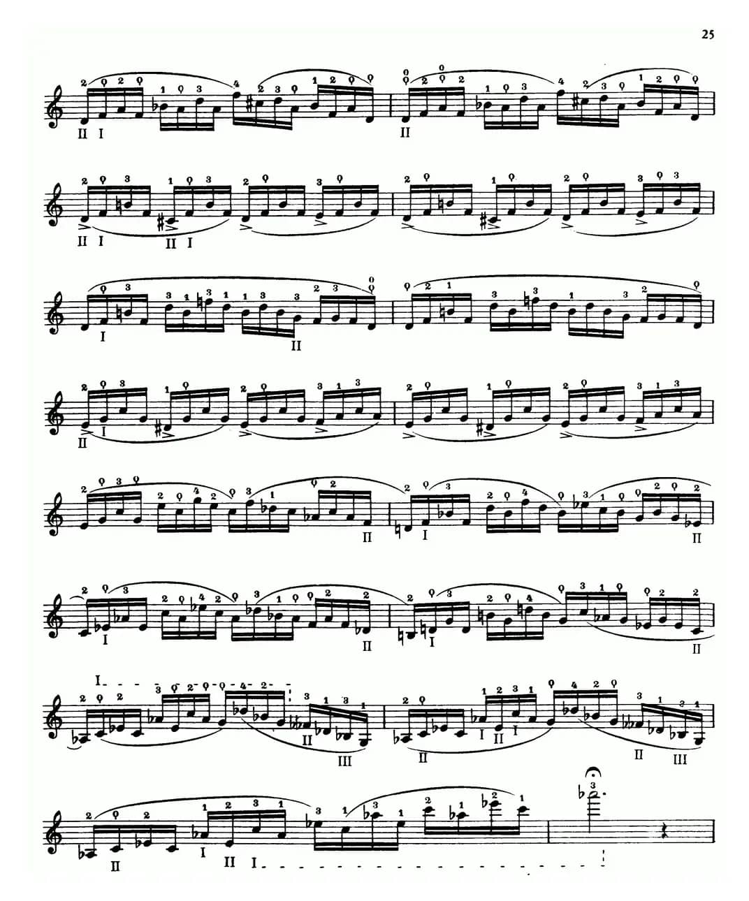 大提琴高级练习曲40首 No.12