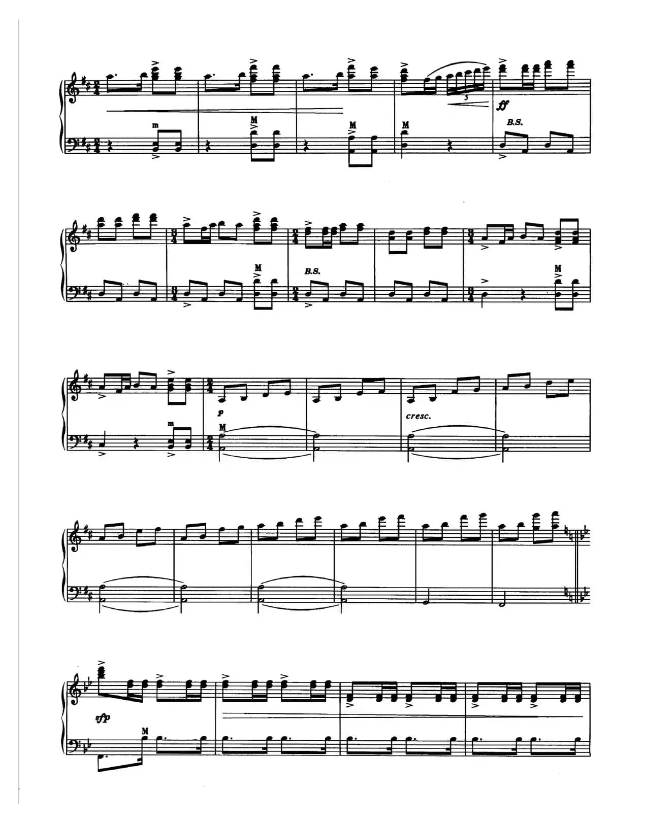 保卫黄河（曹子平编曲版）