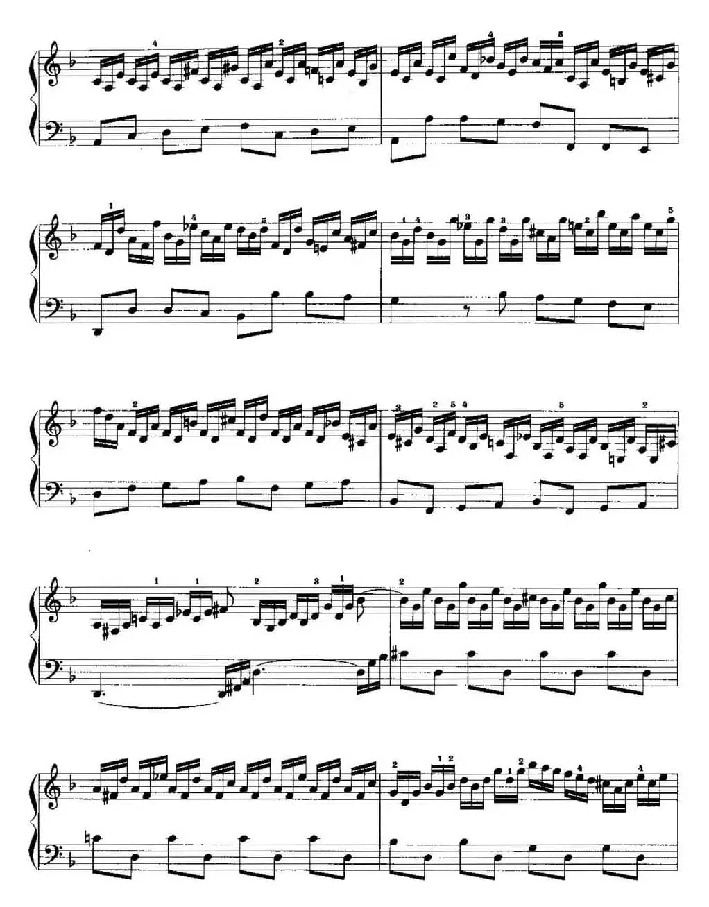 手风琴复调作品：d小调前奏曲与赋格