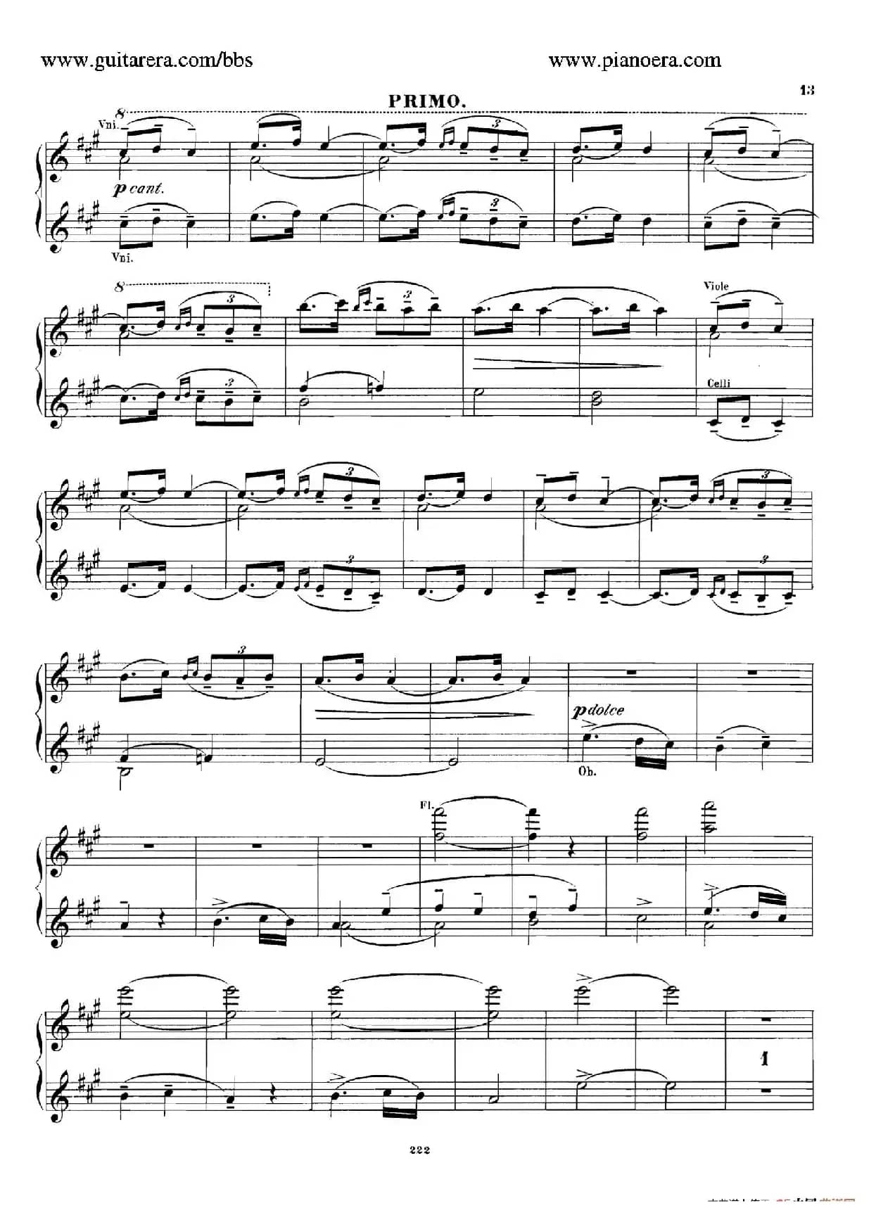 In the Steppes of Central Asia（在中亚细亚草原上·四手联弹版）