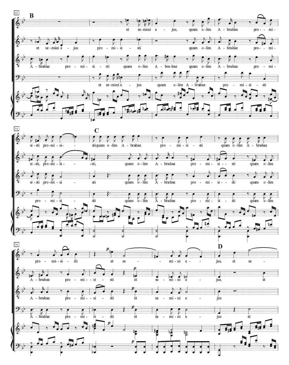 N°9 Hostias（萨克斯四重奏+钢琴伴奏）