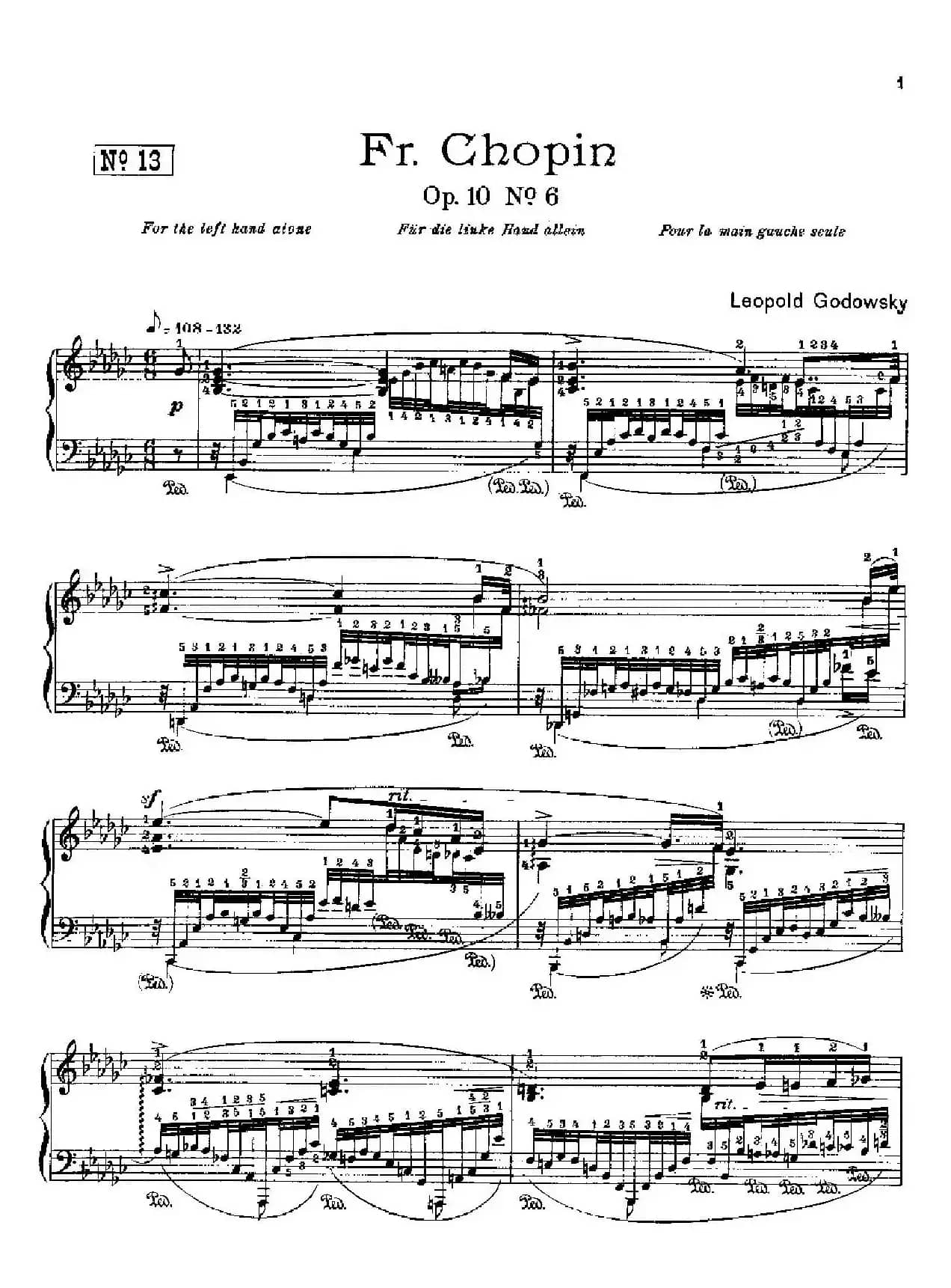 53首改编练习曲（No.13）