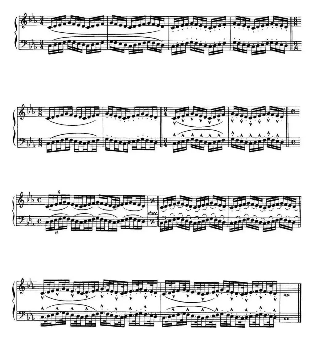Technical Exercises S.146（李斯特钢琴技巧练习 BOOKⅠ）
