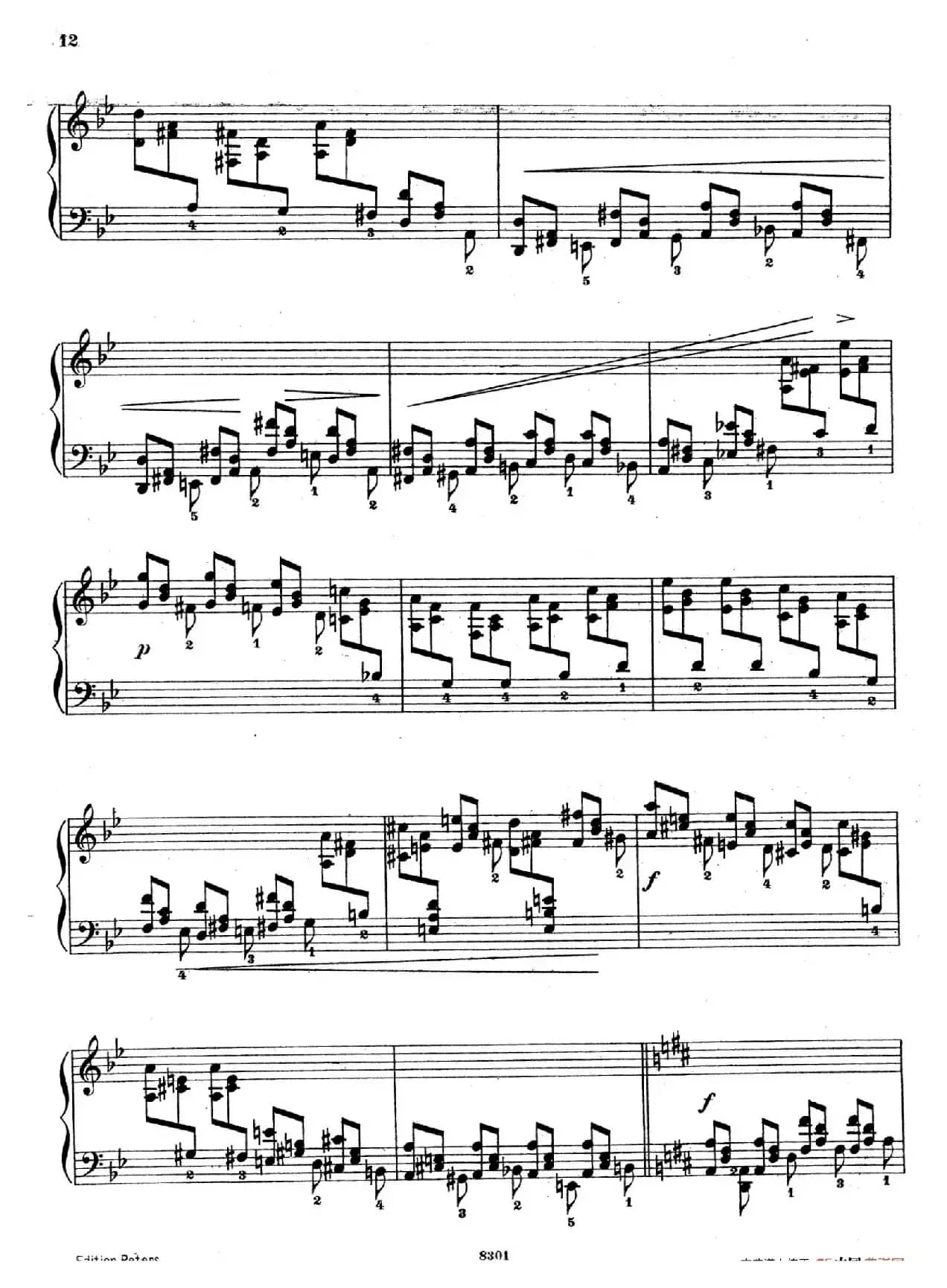 Six Pieces Op.32（6首小品·6. 精灵 ）