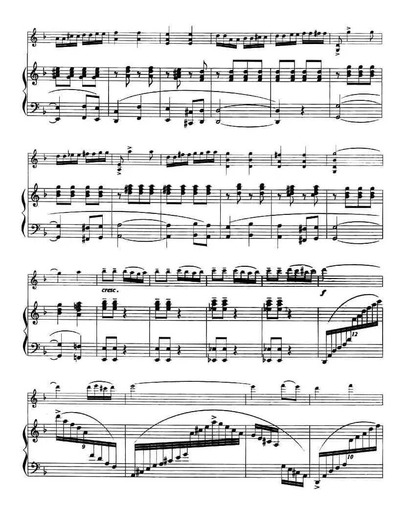 花儿为什么这样红（小提琴+钢琴）