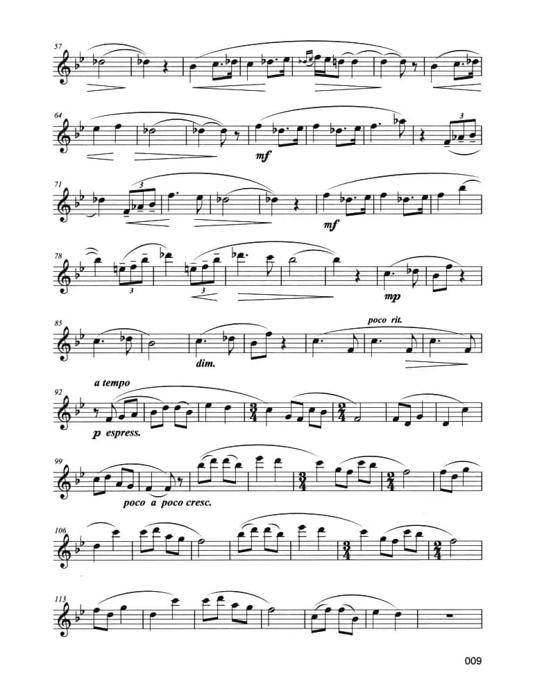 如歌的行板（柴可夫斯基作曲版、3个版本）