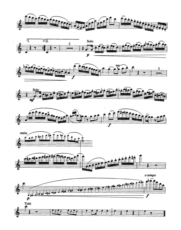 单簧管考级教材·第九级