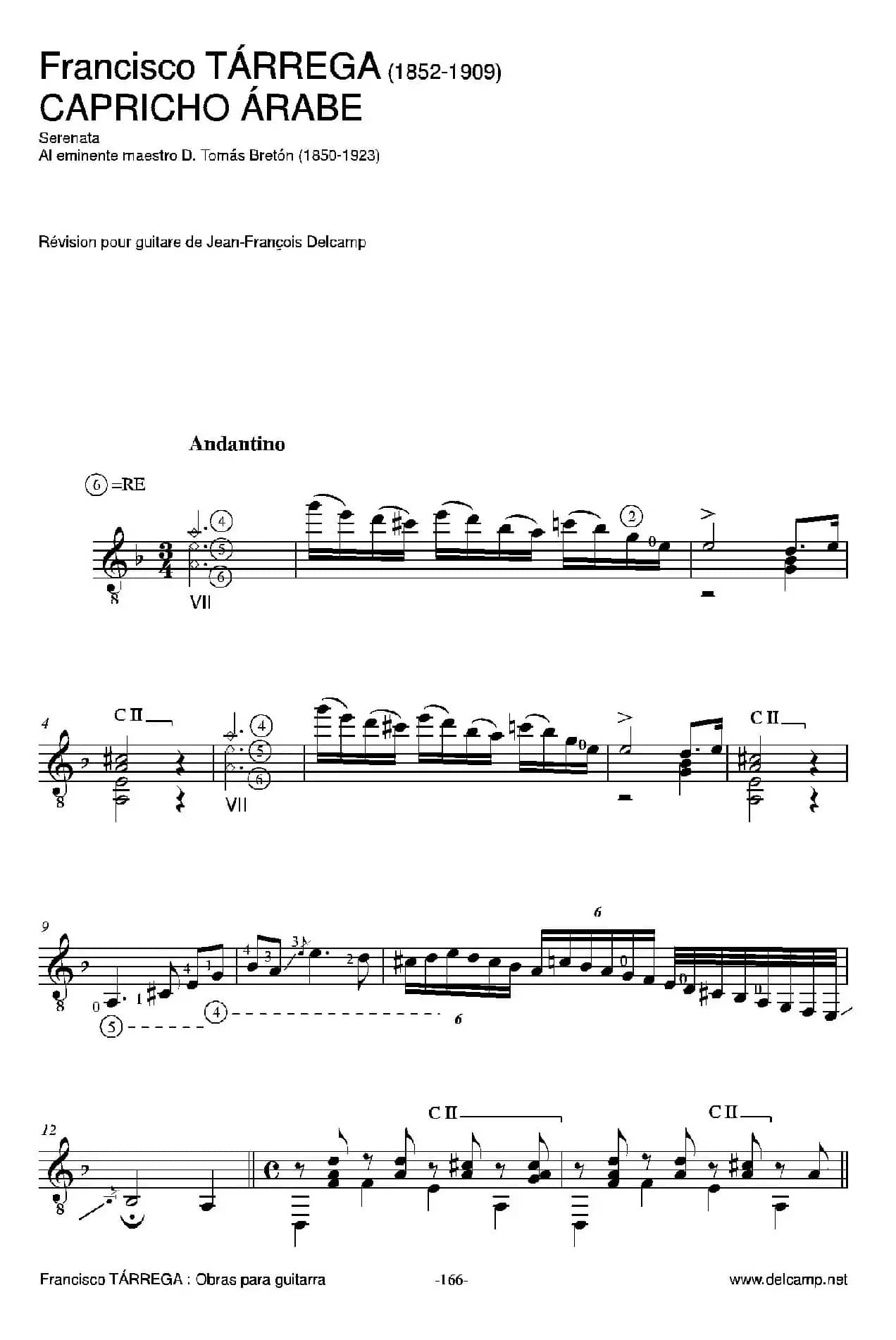 《塔雷加作品全集》第9部分（古典吉他）
