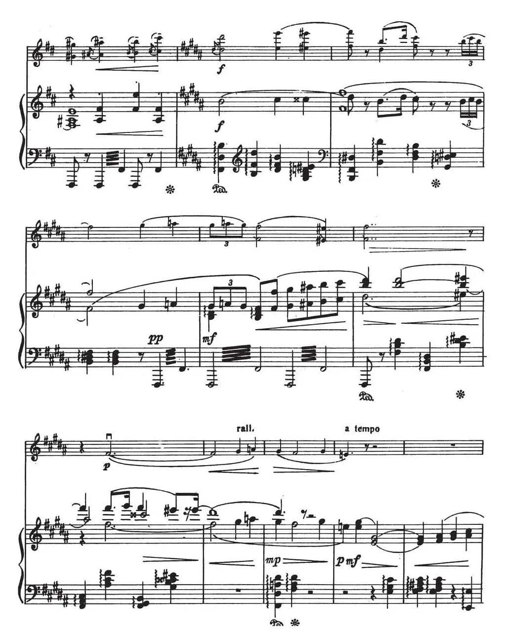 Serenada No.1（小夜曲、小提琴+钢琴伴奏）