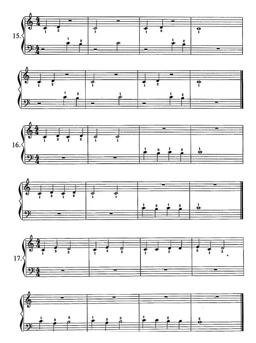 钢琴综合教程：第一课 弹奏入门