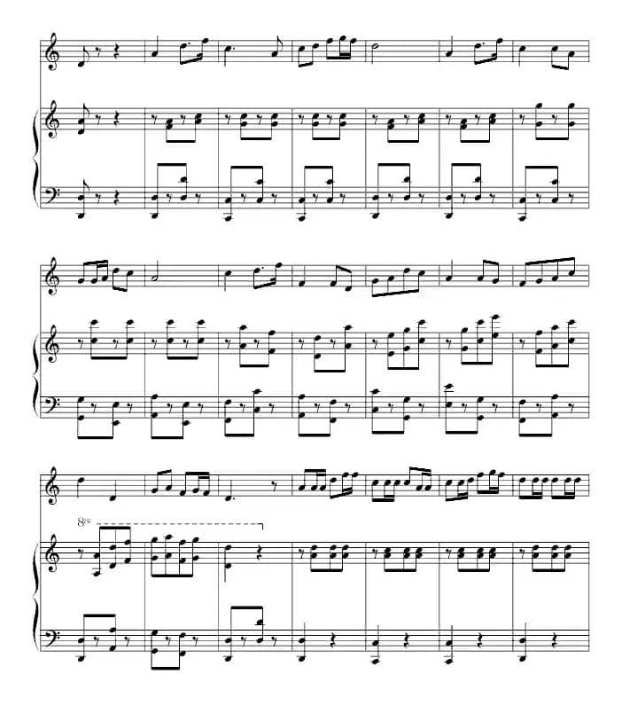 赛马（幸福编配版、小提琴+钢琴）