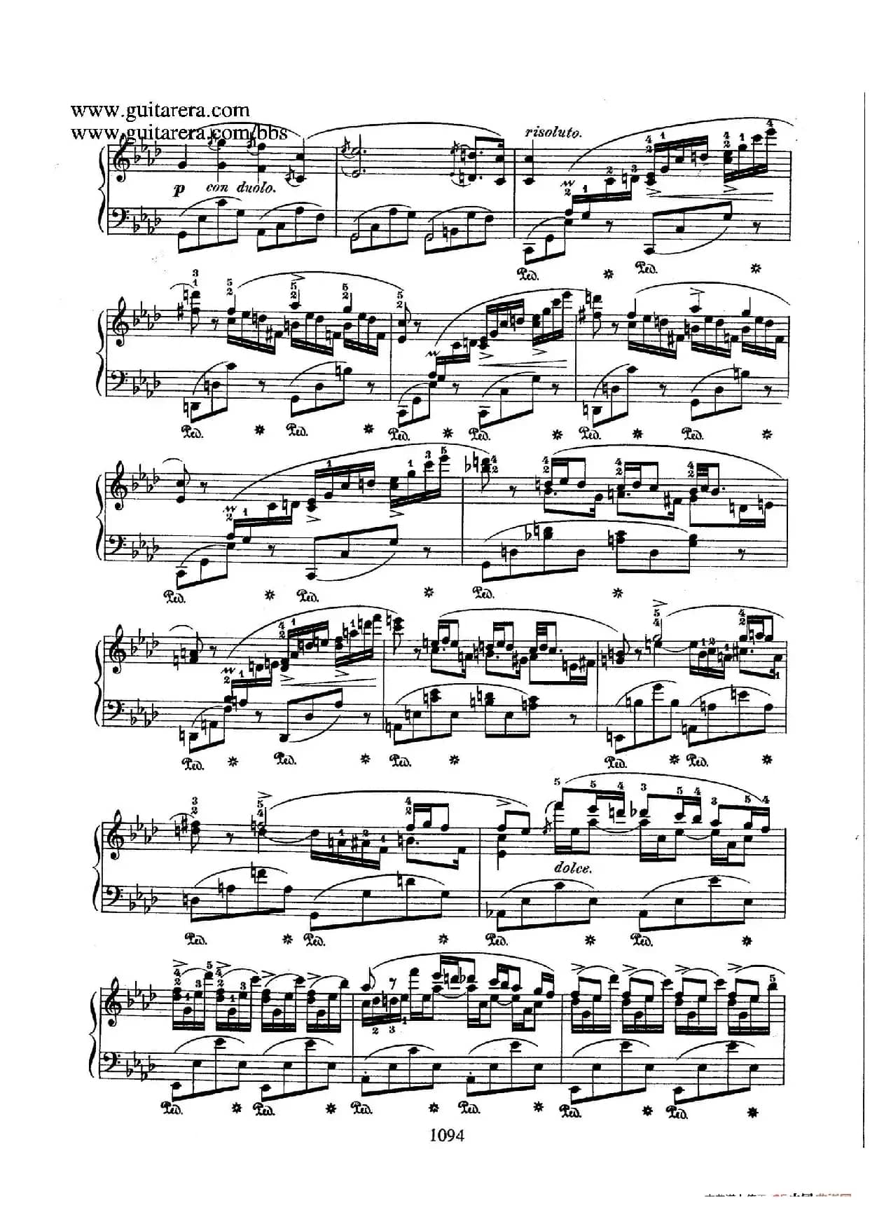 Piano Concerto No.2 in f Minor Op.21(f小调第二钢琴协奏曲·钢琴独奏版)