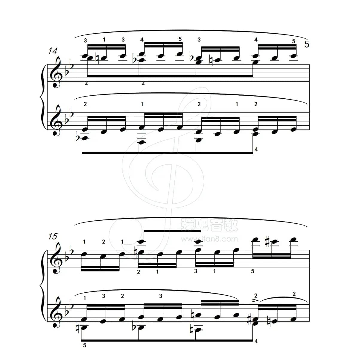 练习曲 50（克拉莫钢琴练习曲60首）