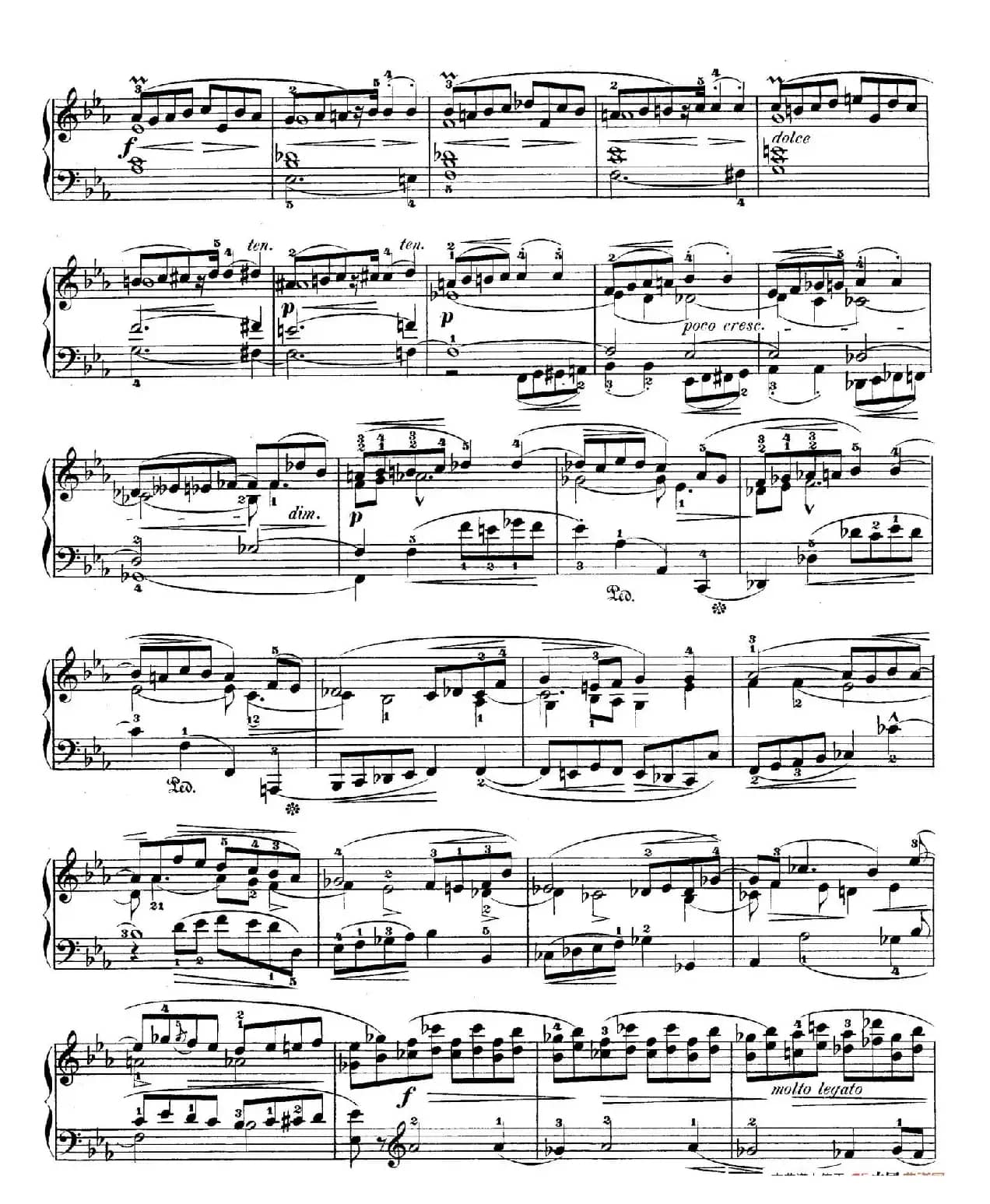 Piano Sonata No.1 in c Minor Op.4 (c小调第一钢琴奏鸣曲)