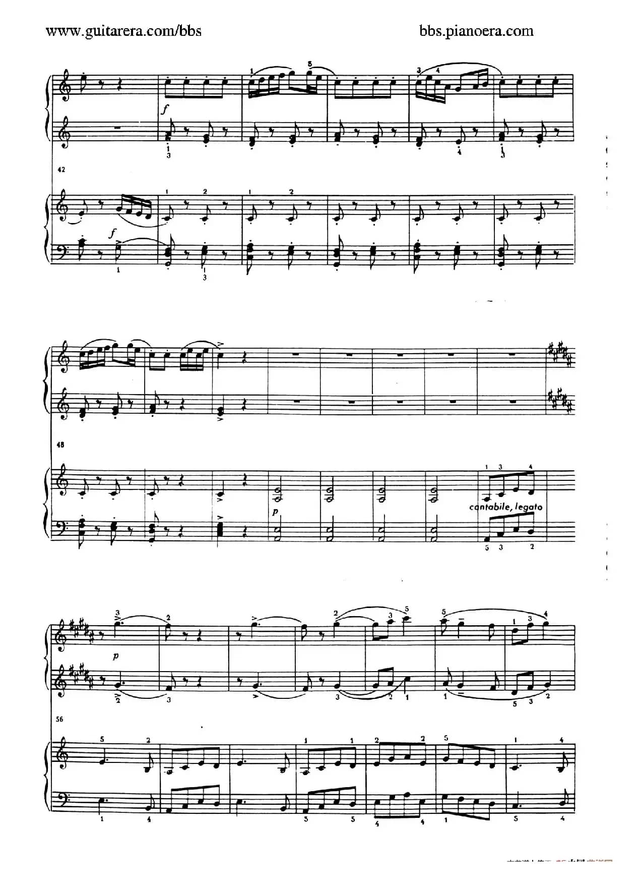 Zaslyszana Melodyjka(偶闻的小调·四手联弹)