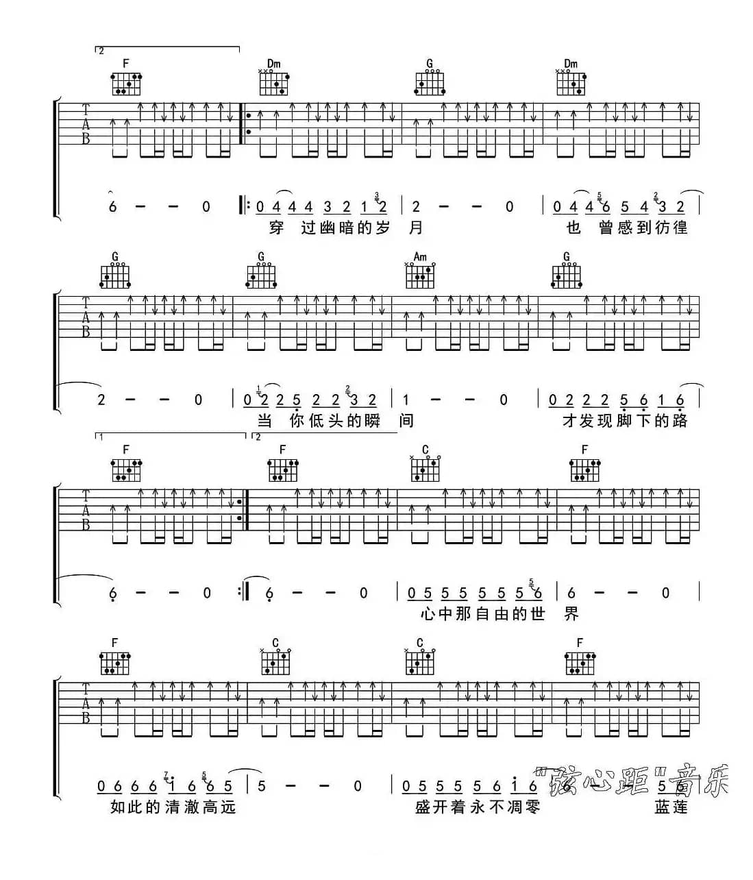 蓝莲花（双吉他）