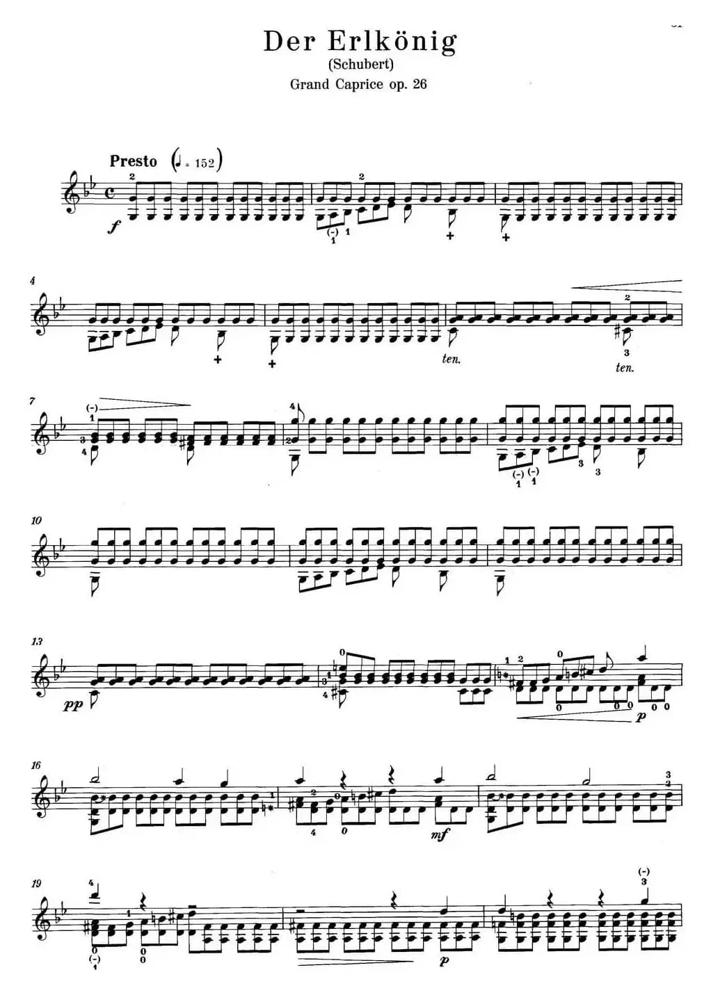 Der Erlkonig Grand Caprice op.26