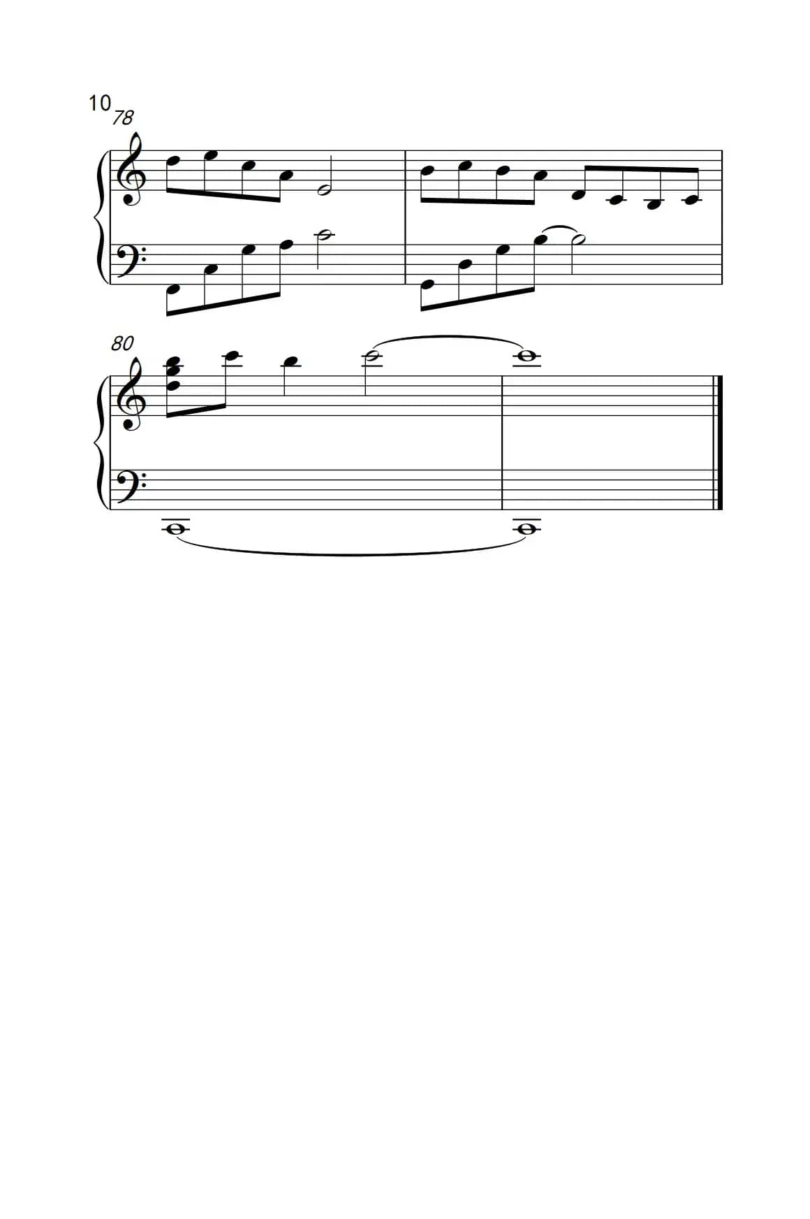 我（《弹吧音教》制谱版）