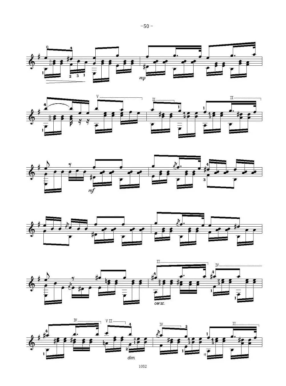 索尔·克斯特26首练习曲之21——26