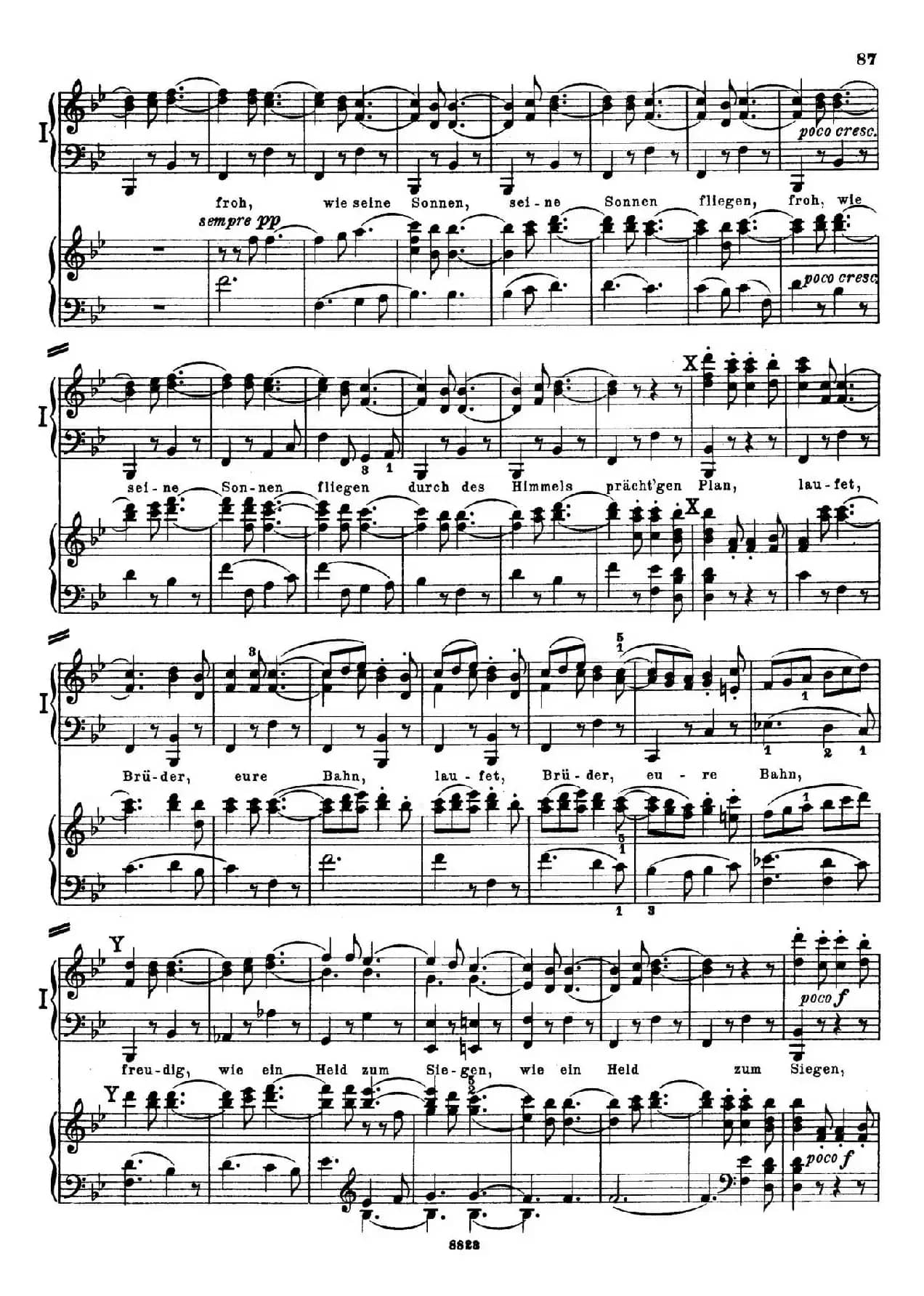 d小调第九交响曲 Op.125（双钢琴P83——92）