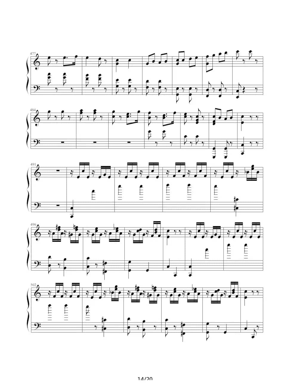 小星星变奏曲—莫扎特