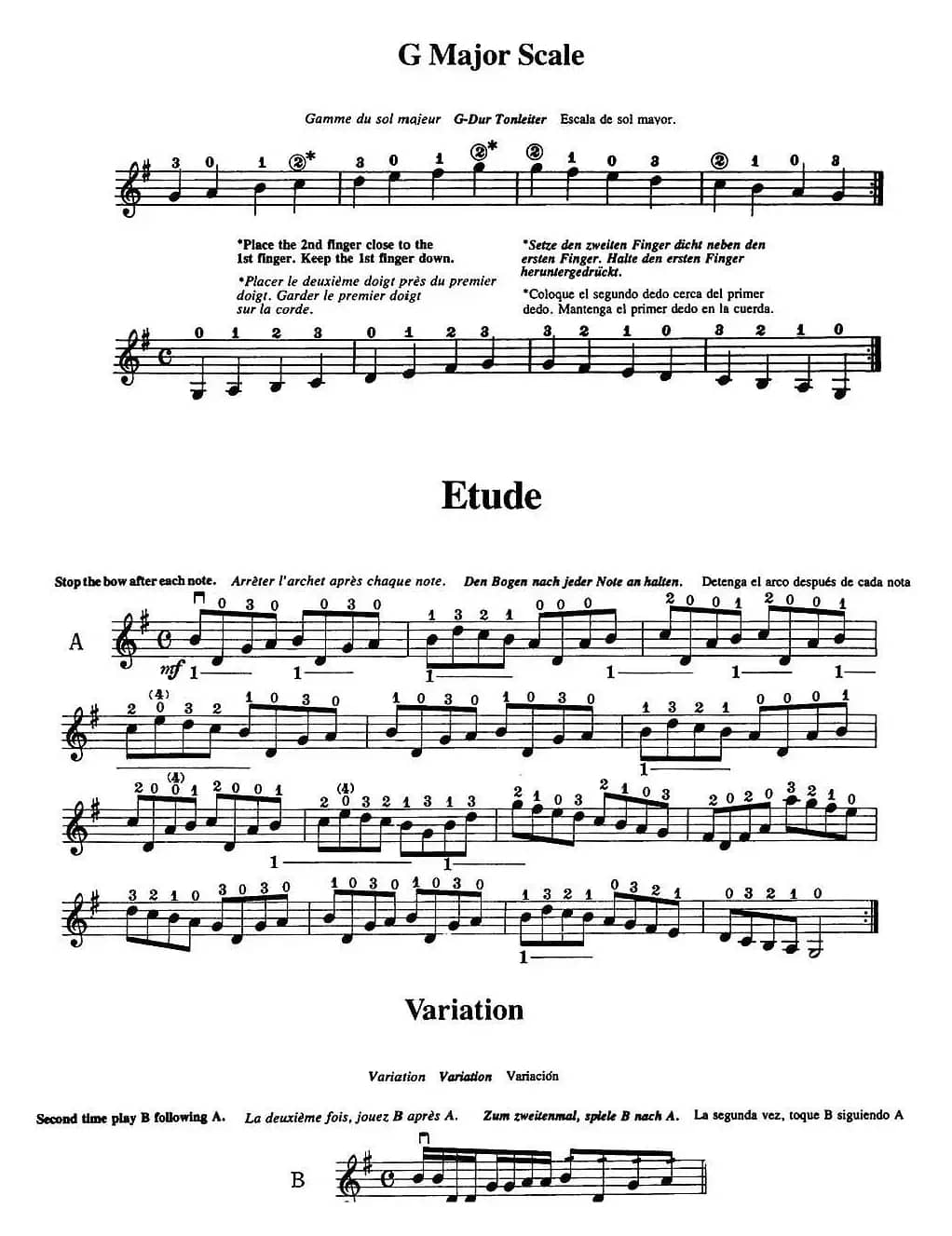 铃木小提琴教材第一册（Suzuki VIOLIN PART VOLUME 1）