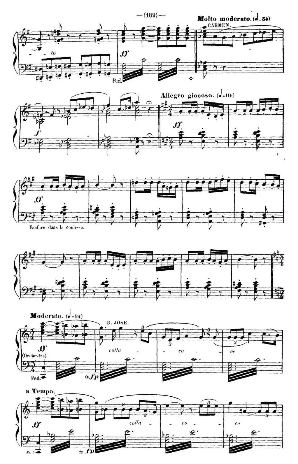 Carmen for Solo Piano（卡门全剧钢琴独奏版）（No.27）