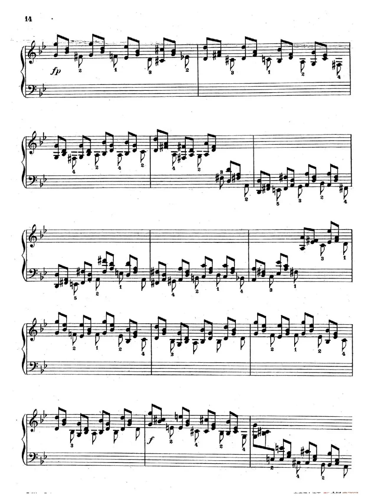 Six Pieces Op.32（6首小品·6. 精灵 ）