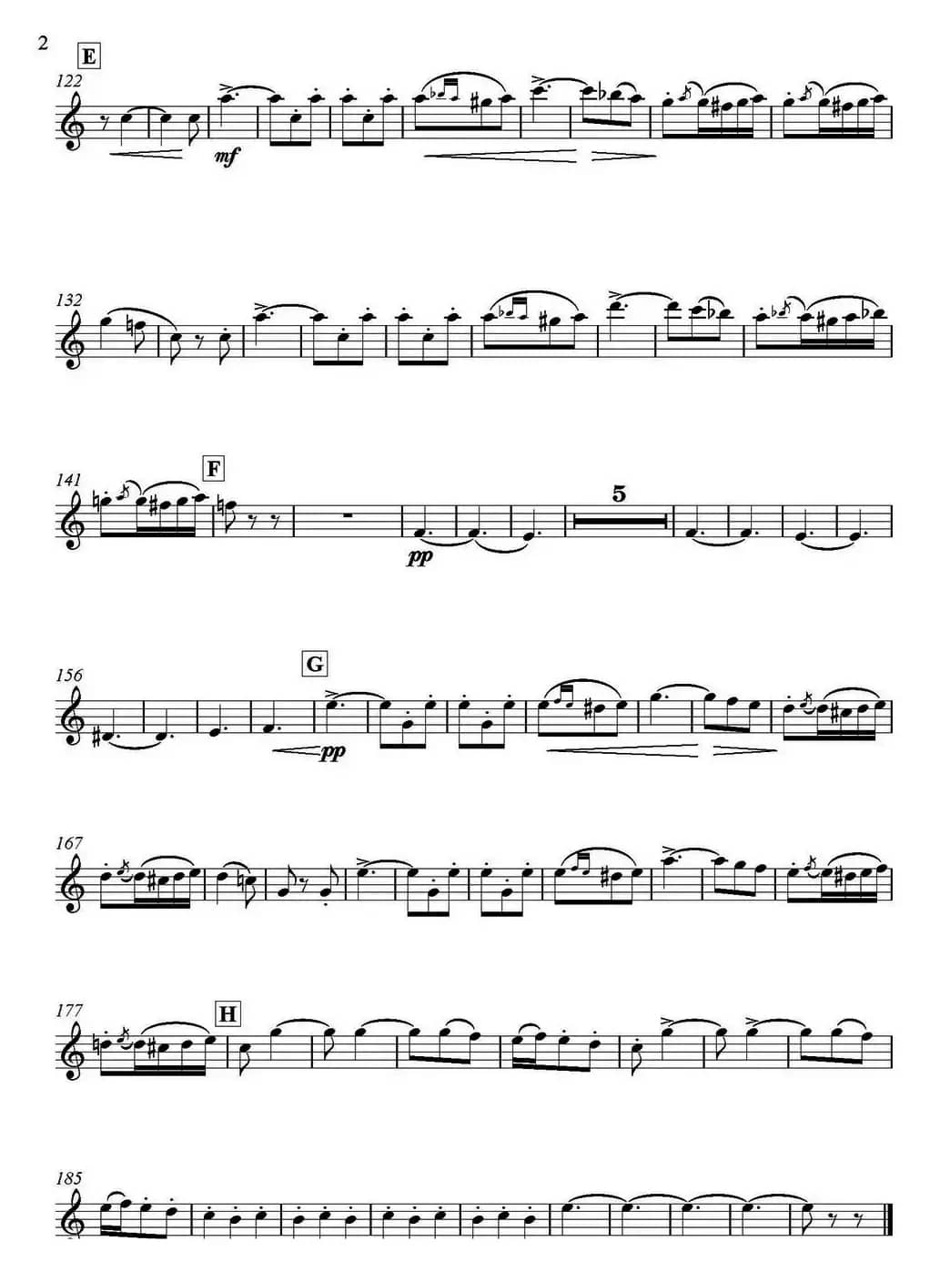 Brindisi(Traviata) 饮酒歌（管弦乐） （单簧管分谱）