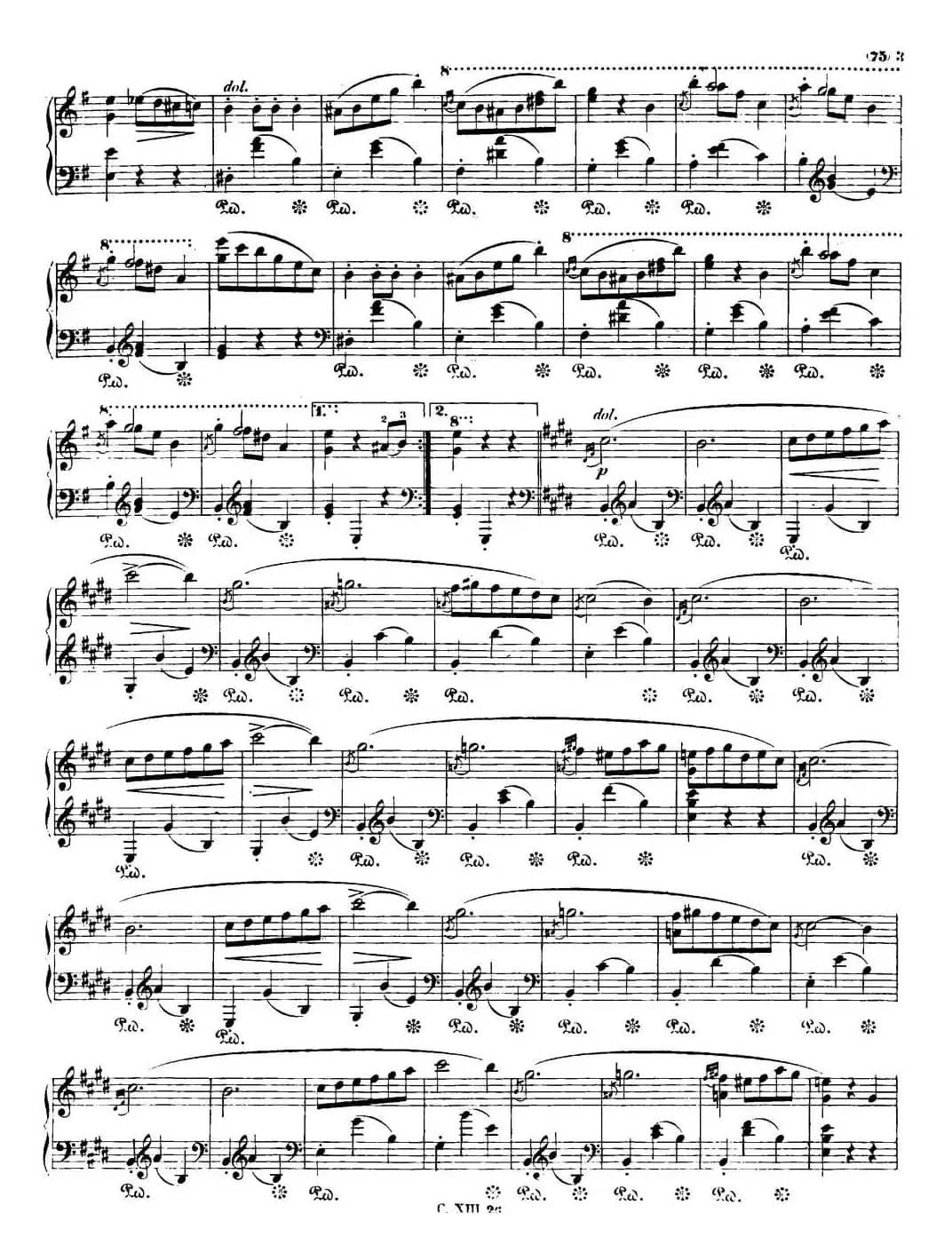 e小调圆舞曲（肖邦遗作）