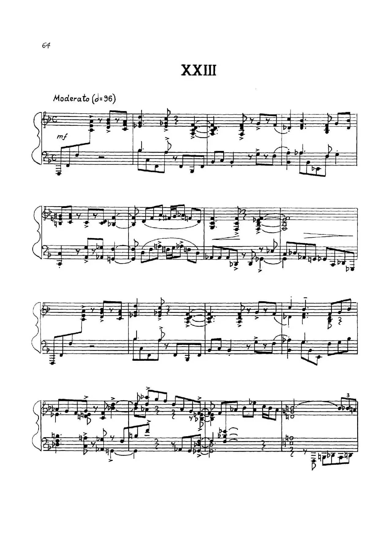 24 Preludes Op.53（24首前奏曲·XXⅢ）
