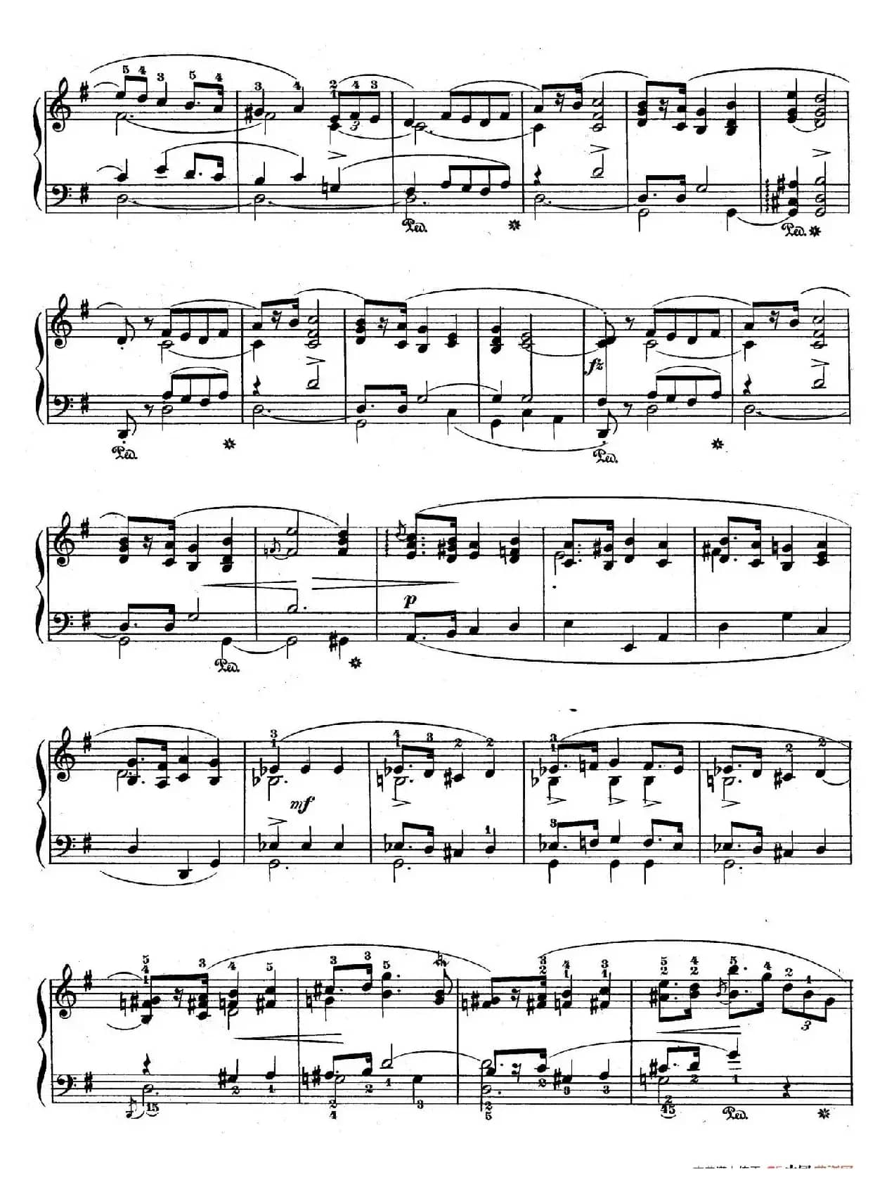 Trois Mazurkas Op.50（3首玛祖卡舞曲·1）