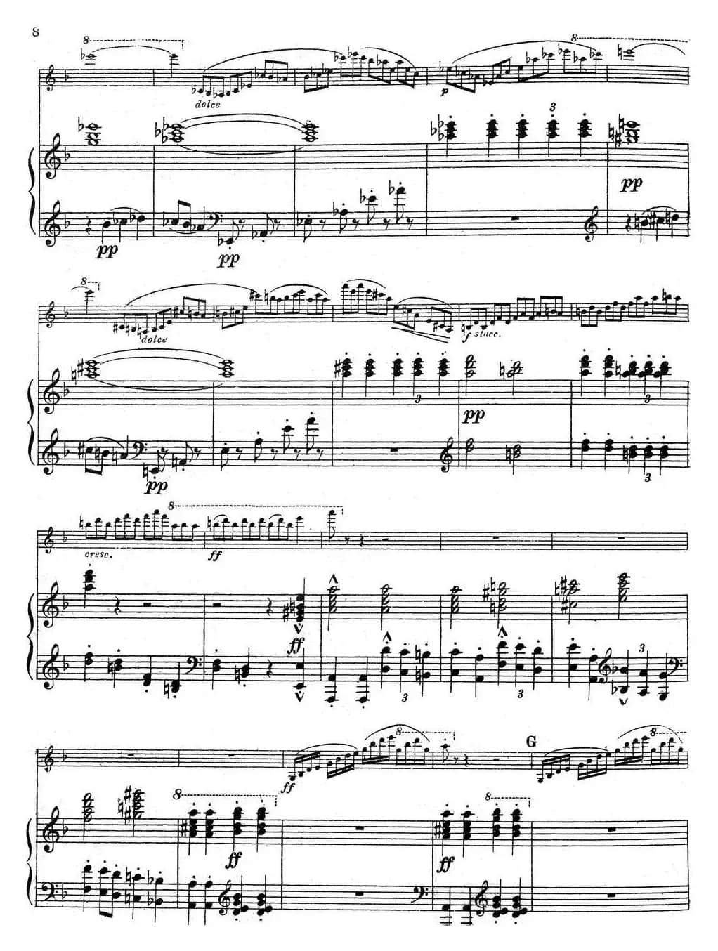 Symphonie Espagnole Op.21，No.1（西班牙交响曲）（小提琴+钢琴伴奏）