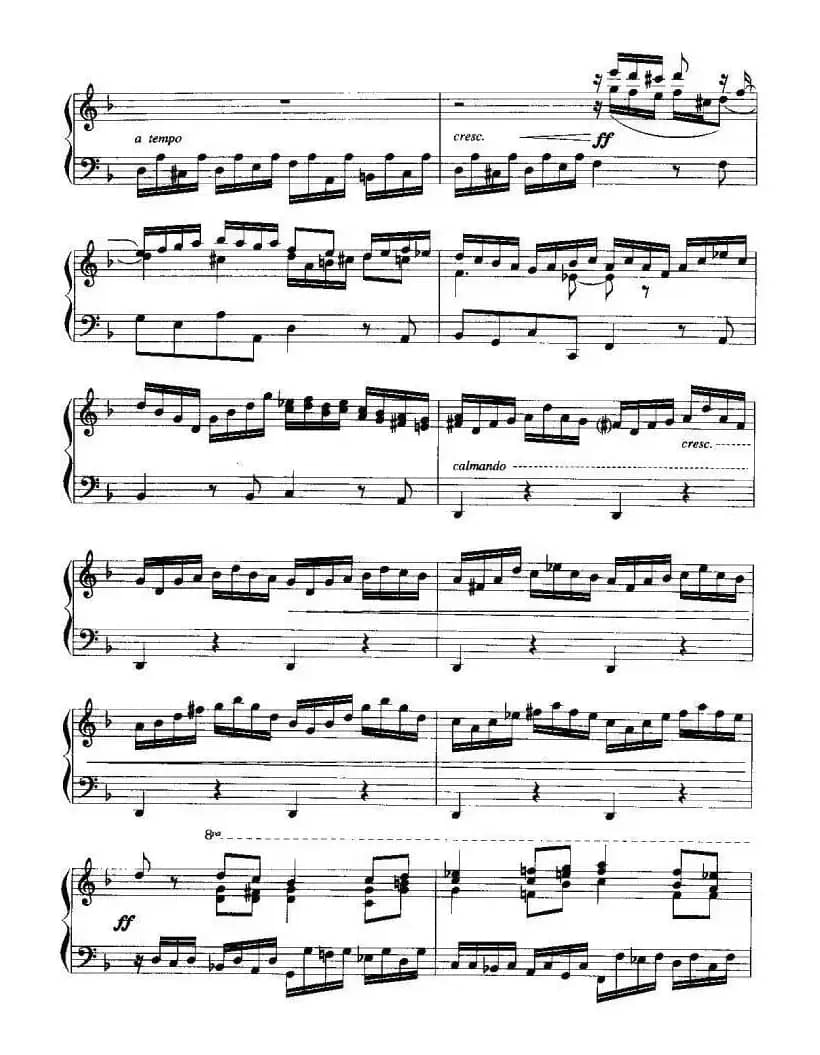 d小调托卡塔与赋格