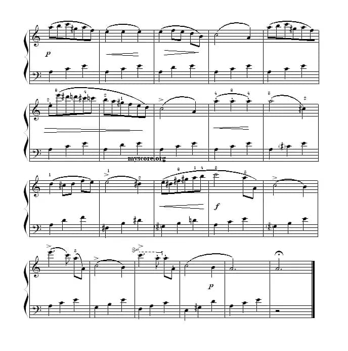 肖邦钢琴小曲：夜曲第一首 