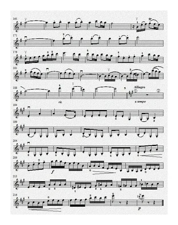 猜调（小提琴谱）