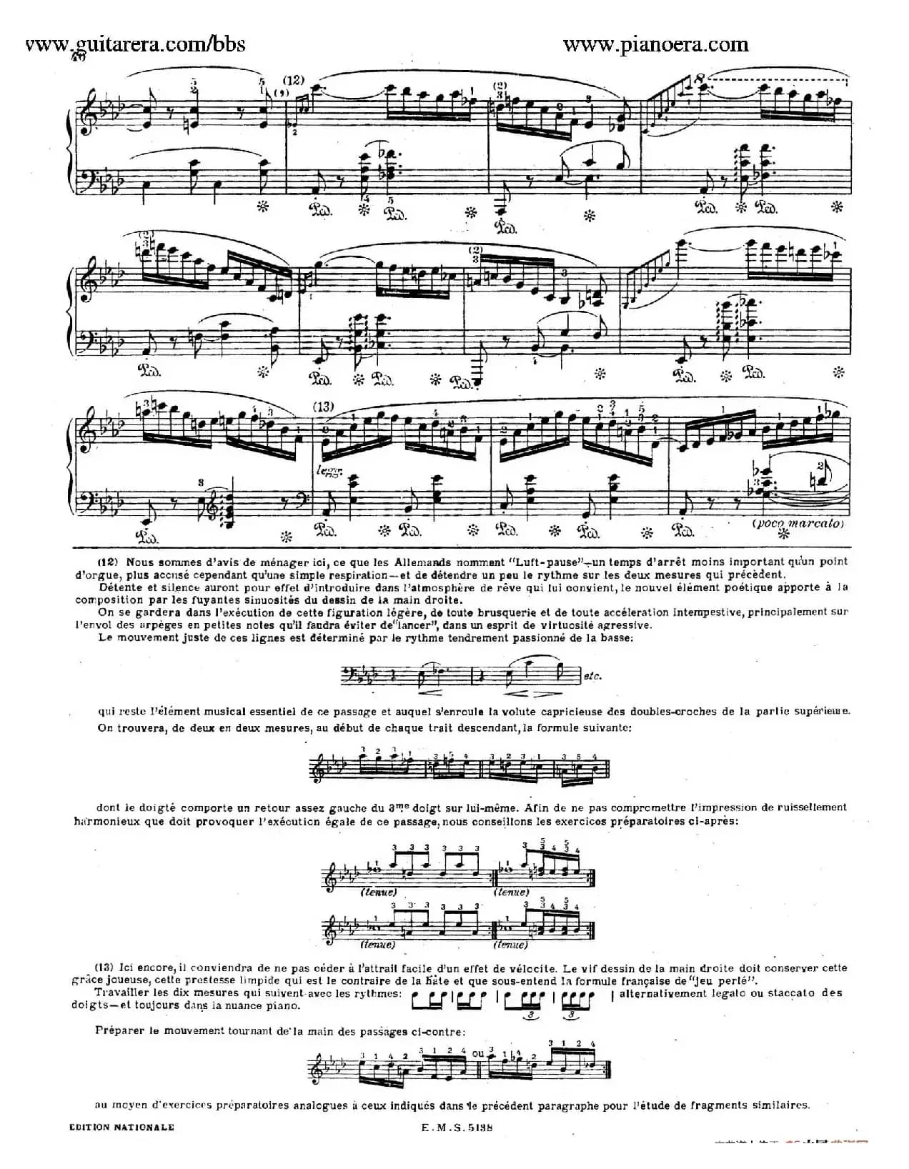 Ballade No.3 in A-flat Major Op.47（降A大调第三叙事曲）