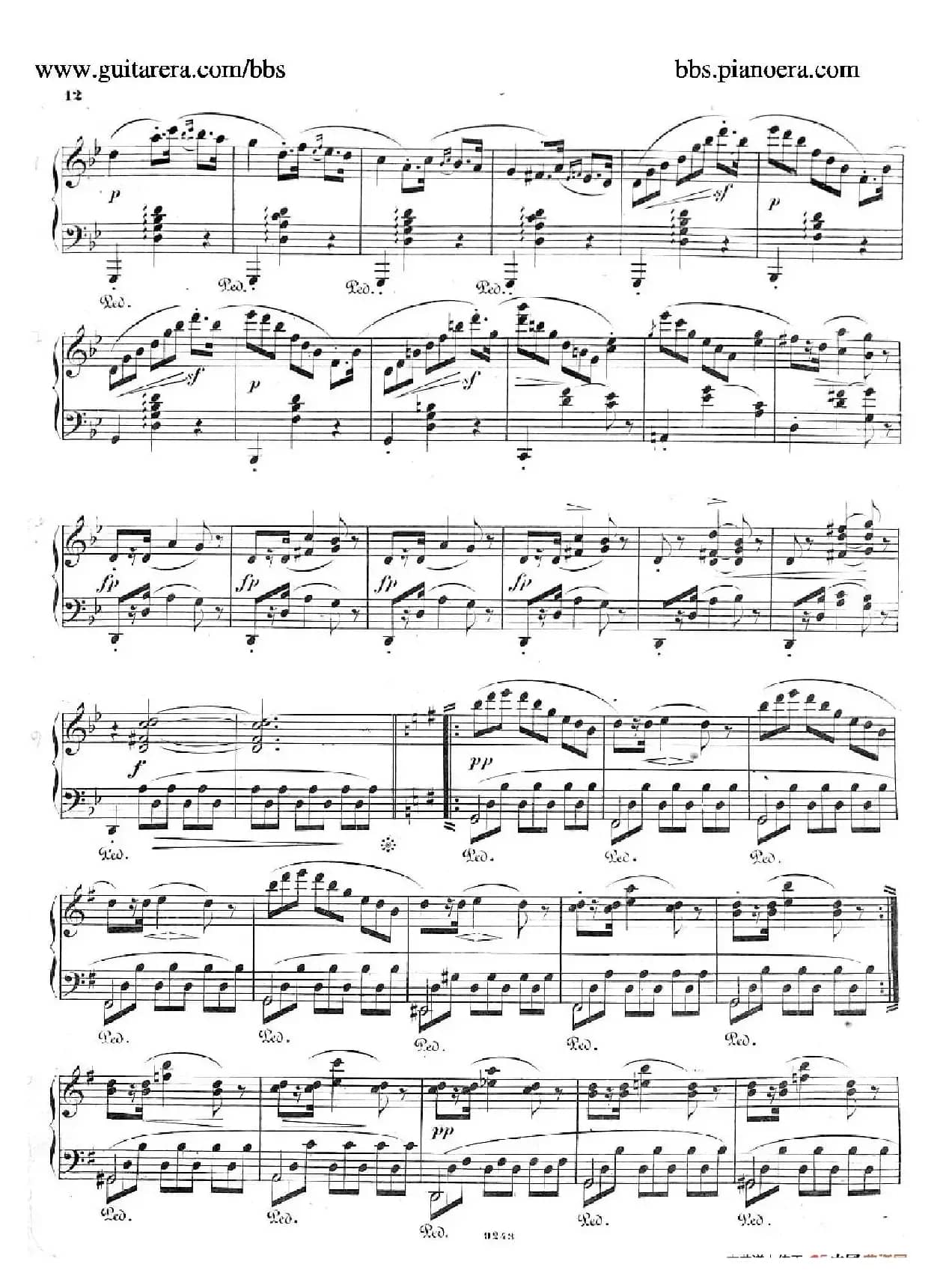 Phantasiestücke Op.31（幻想曲集·4. g小调）